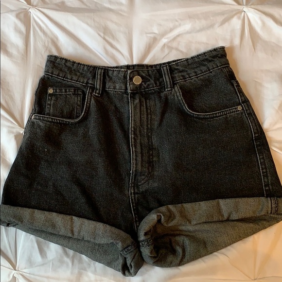 black mom jean shorts - Picture 1 of 1
